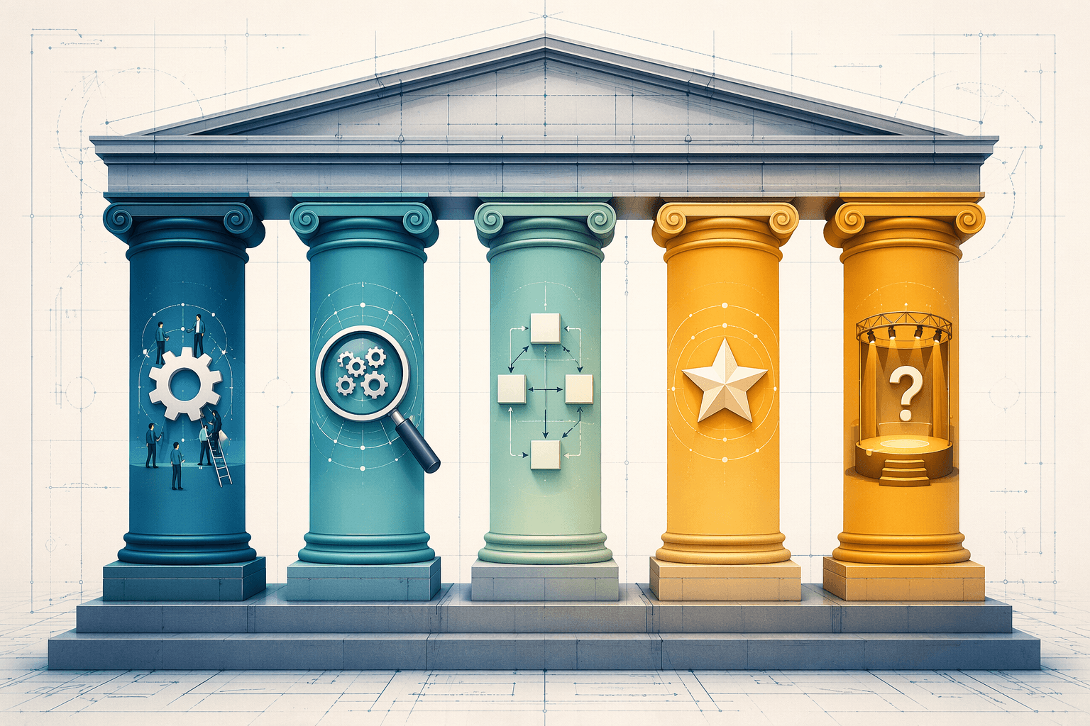 Five-pillar framework for evaluating supply chain AI tools across adoption, transparency, openness, satisfaction, and demo behavior