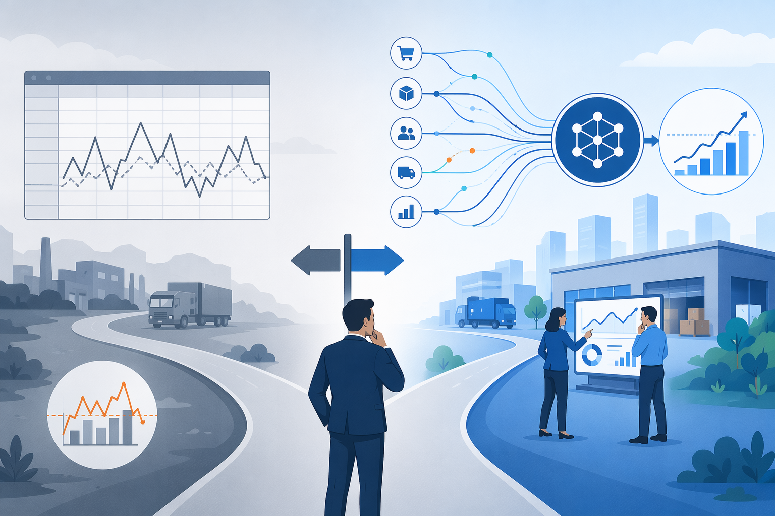 AI Demand Planning vs. Traditional Methods: A Decision Framework for Supply Chain Leaders