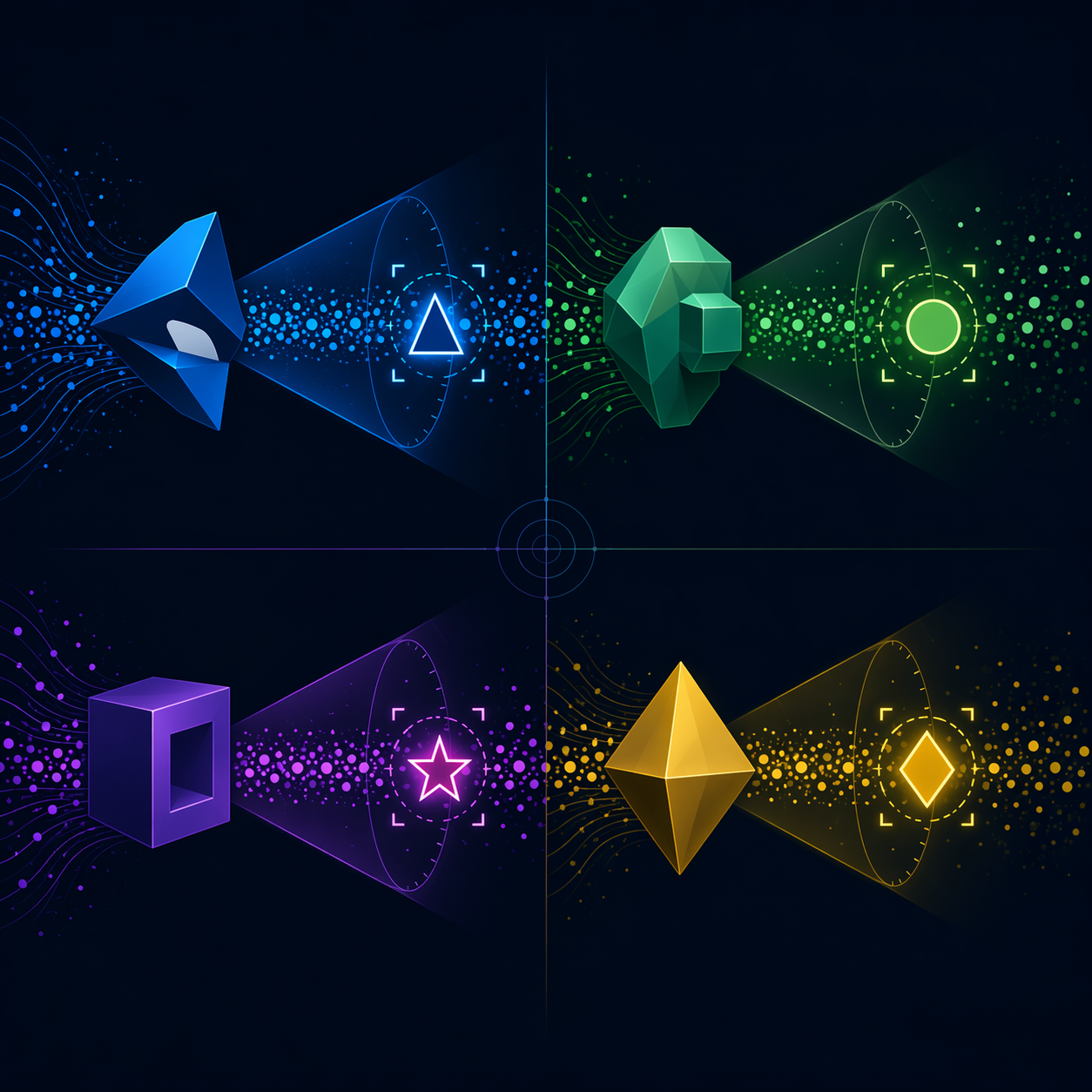 Four parallel unsupervised machine learning models detecting different anomaly markers