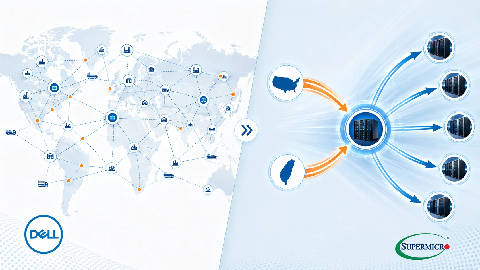How Dell and Supermicro Approach AI Server Supply Chains