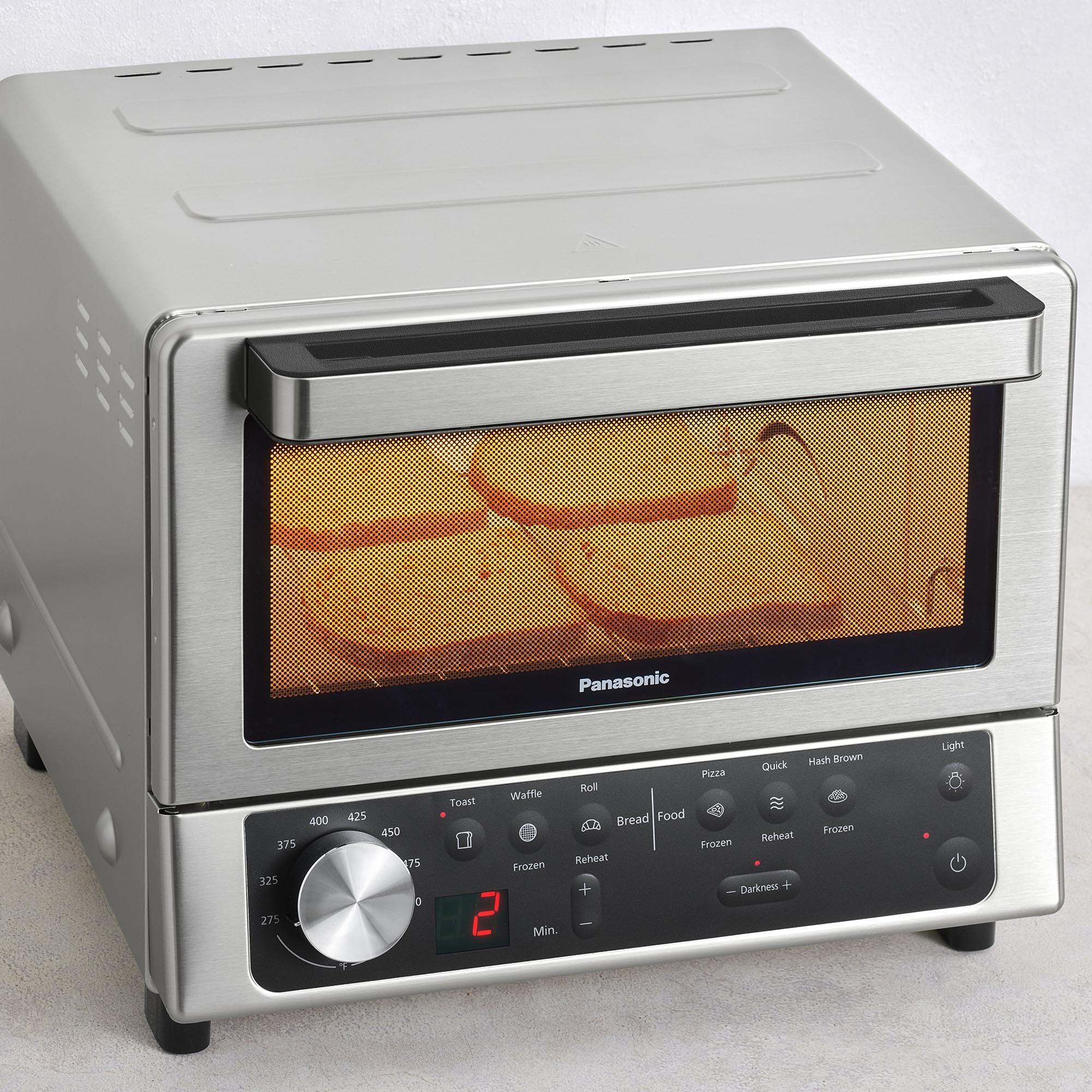Panasonic NB-G200 FlashXpress toaster oven in black finish