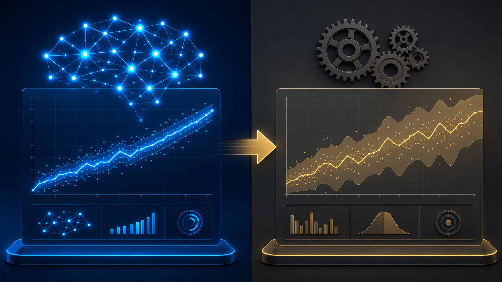 Comparison of AI deep-learning forecasting models against traditional ARIMA and GARCH models