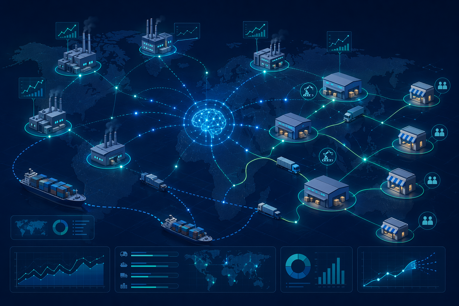 From Pilot to P&L: A Practical AI Maturity Roadmap for Supply Chain Leaders