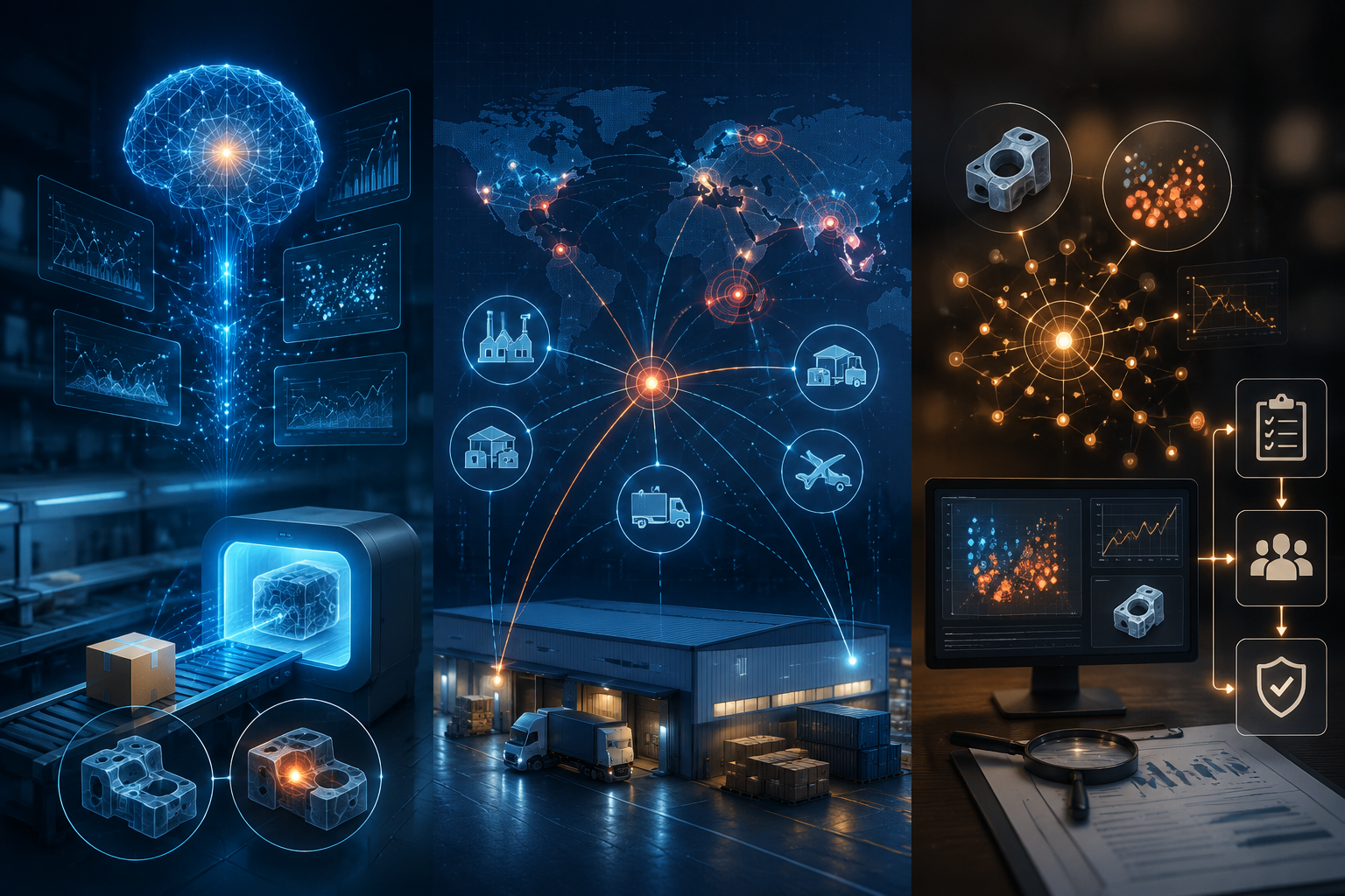 AI recall management lifecycle across predictive prevention, traceability containment, and root-cause analysis