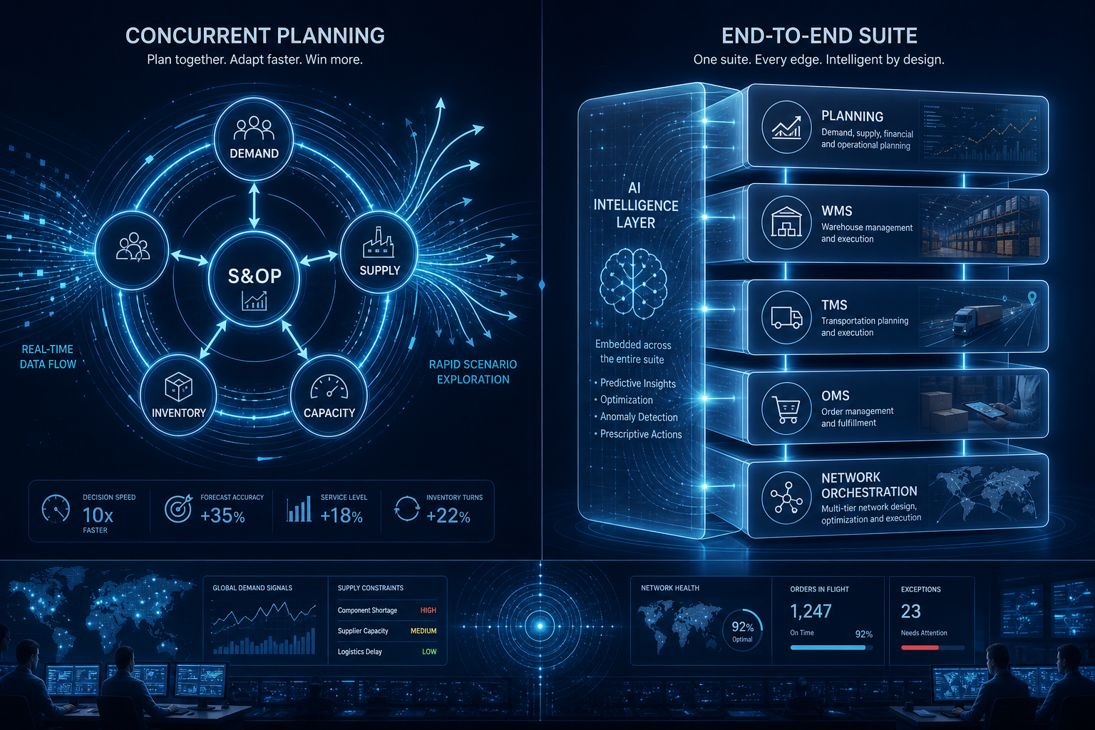 Blue Yonder vs. Kinaxis: A Supply Chain Planning Platform Comparison for Enterprise Buyers
