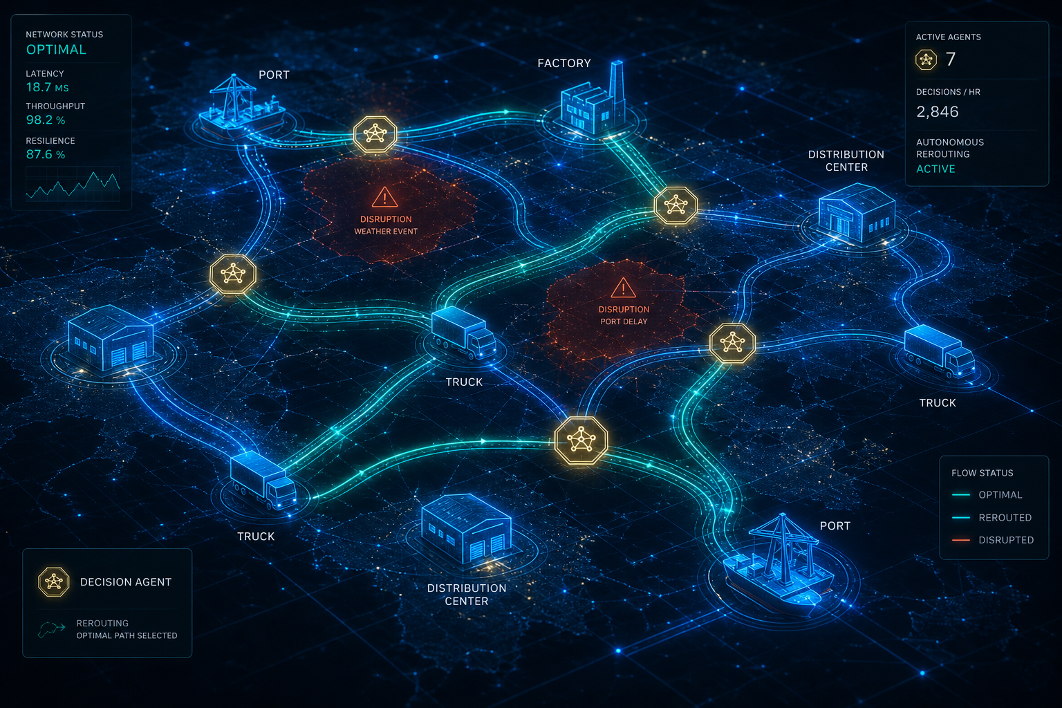 From Visibility to Autonomous Execution: How Agentic AI Is Reshaping Supply Chain Operations in 2026